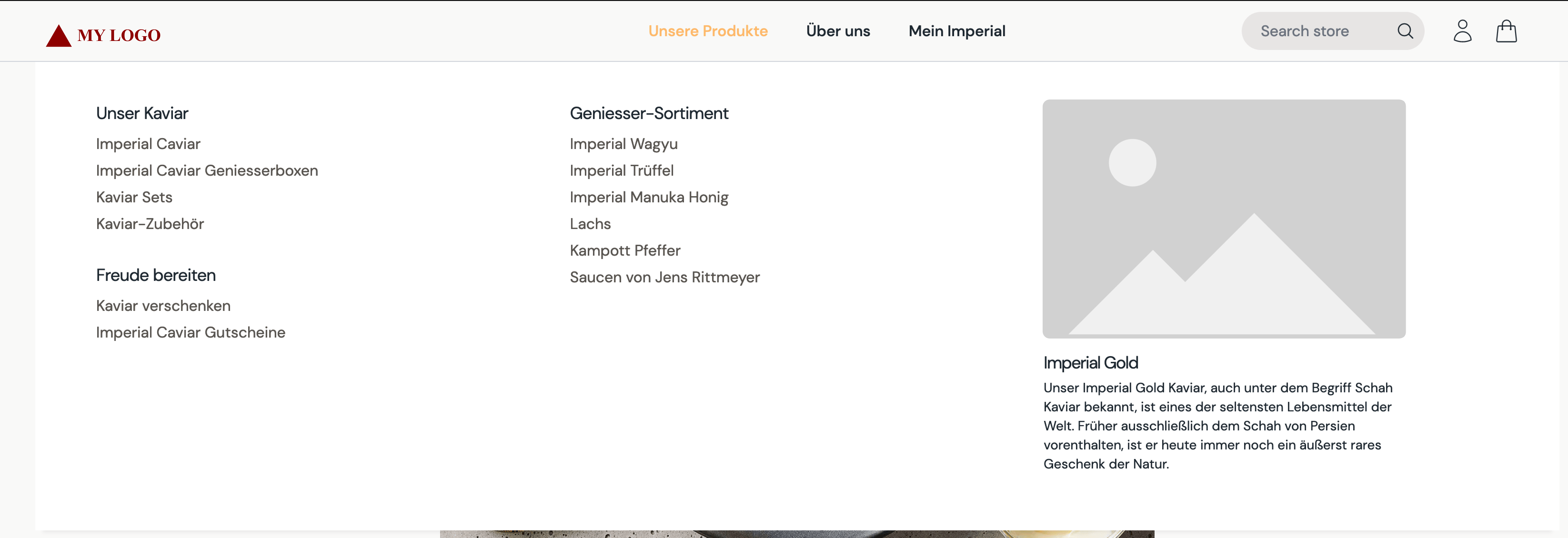 Example of how the rendered object would look like